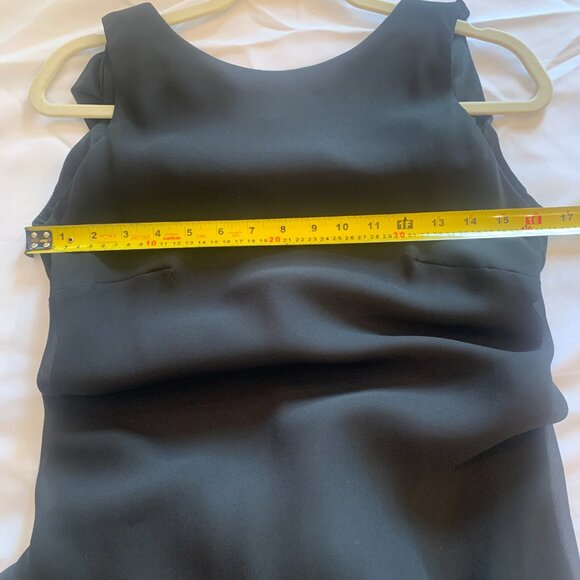 Nightway Collections Floor Length Black Gown Size 6 - Picture 3 of 6